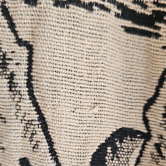 Vintage New Identity Women's Equestrian Thick Cotton Tapestry Jacket Small - Picture 16 of 16